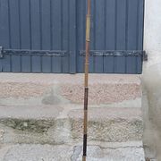 1950s floor lamp in brass with double gold and bronze patina