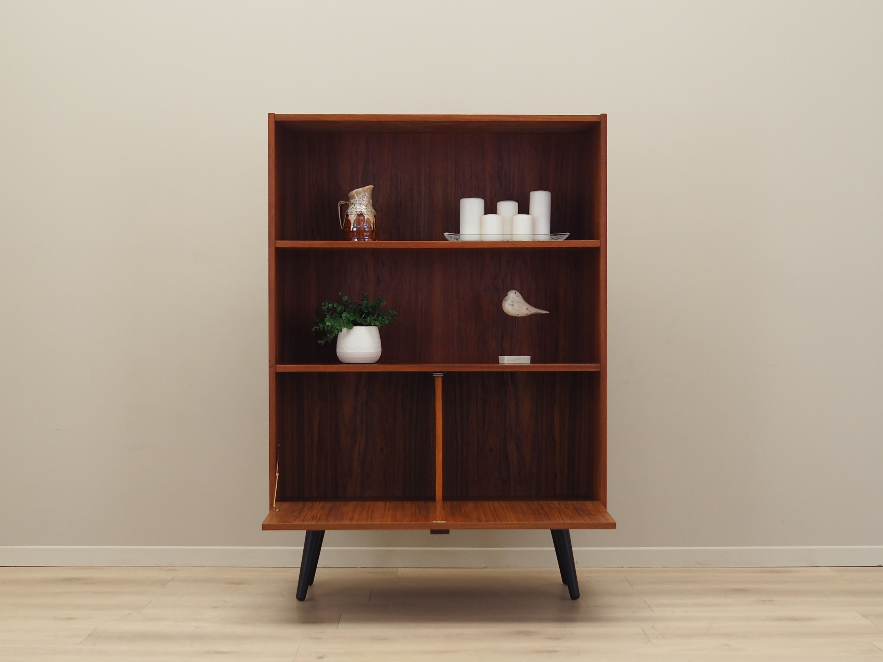Teak bookcase, Danish design, 1970s, production: Denmark