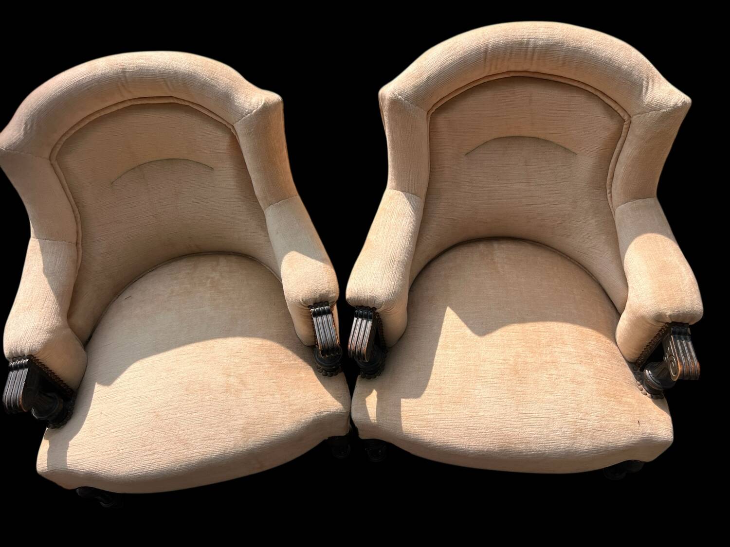 Lot Fauteuil crapaud