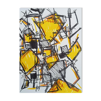 Abstraction Espace fuyant- unique work