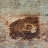 Antique gilded wall console