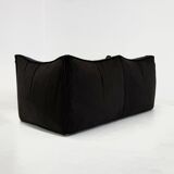 Vintage Bambole sofa in dark brown by Mario Bellini for B&B Italia