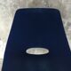 Barrel chair by Pierre Guariche - stainless steel base