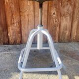 Vintage adjustable swivel stool