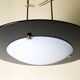 Suspension moderniste en verre, 70's