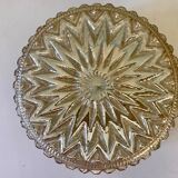 Vintage iridescent amber ceiling