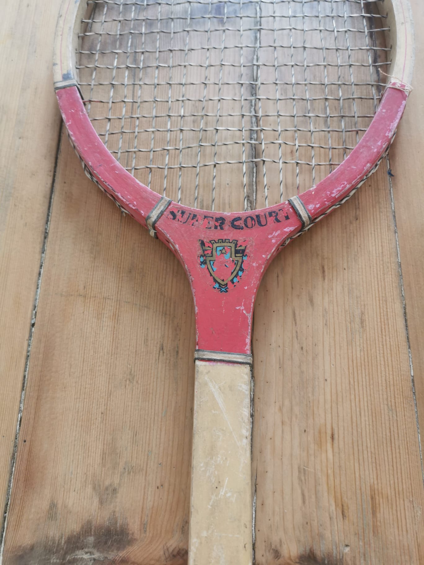 Vintage tennis racket