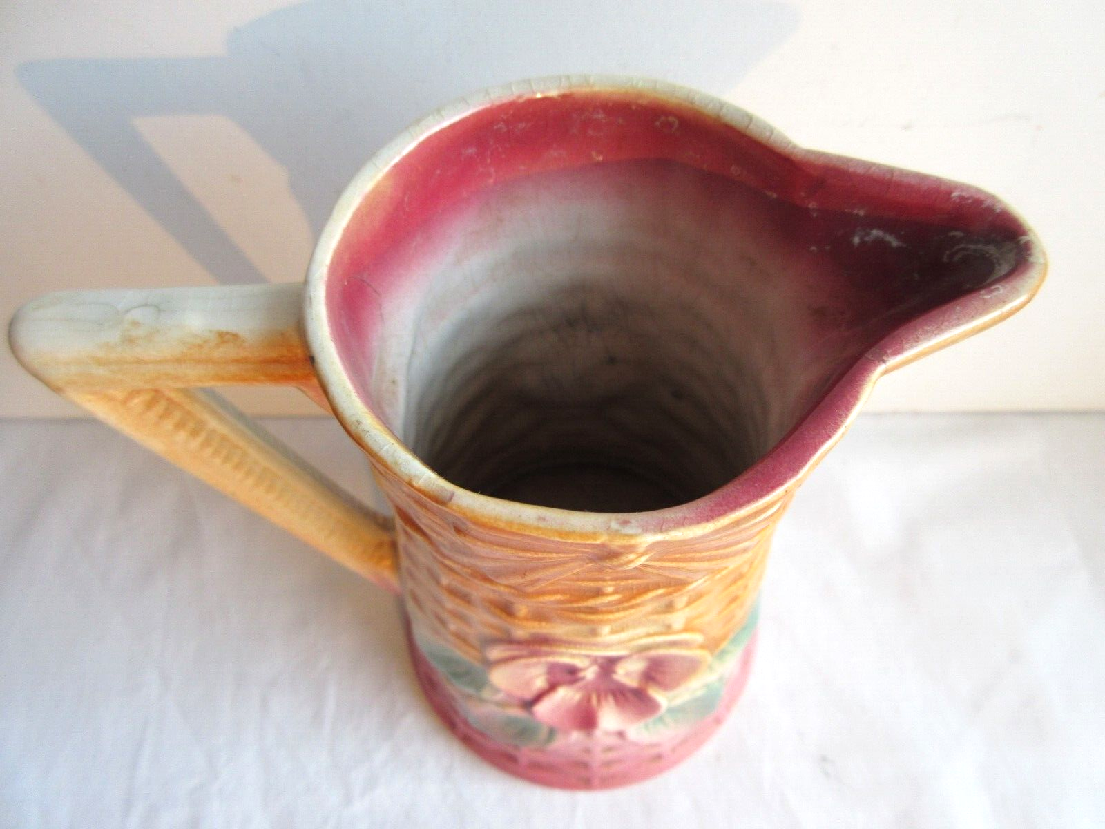 Pitcher old slurry, decoration of thoughts and knot, N° 669, Onnaing?