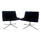 Paire de chauffeuses Offecct Bond par Jean-Marie Massaud
