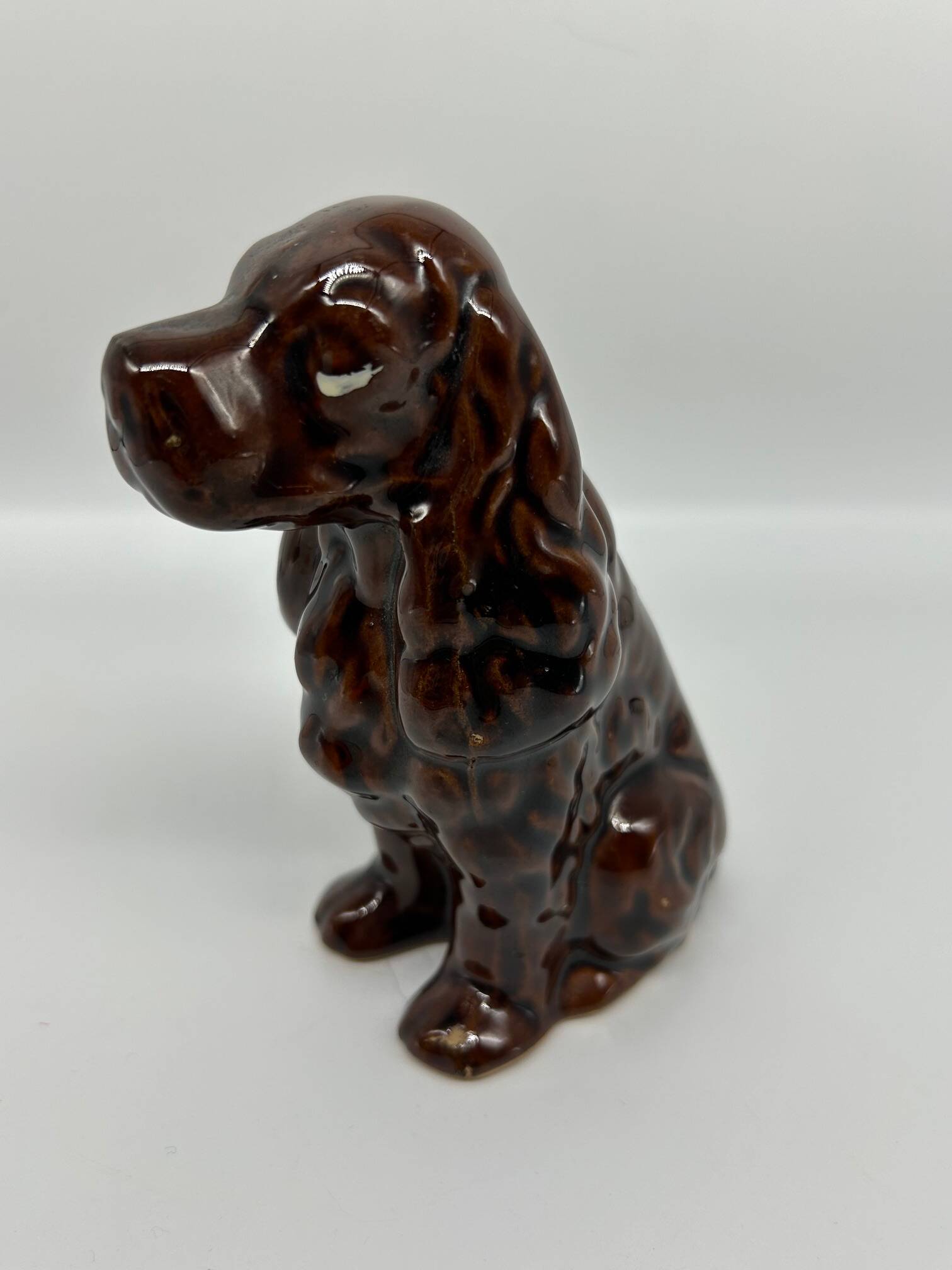 vintage ceramic cocker spaniel dog