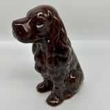 vintage ceramic cocker spaniel dog
