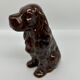 vintage ceramic cocker spaniel dog