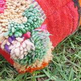 Moroccan carpet pouf