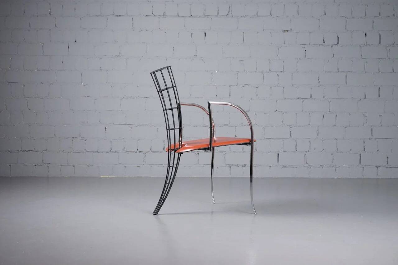 Chaise Xaver par William K. Sawaya pour Sawaya & Moroni