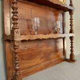 Estanier or bibus in oak nineteenth