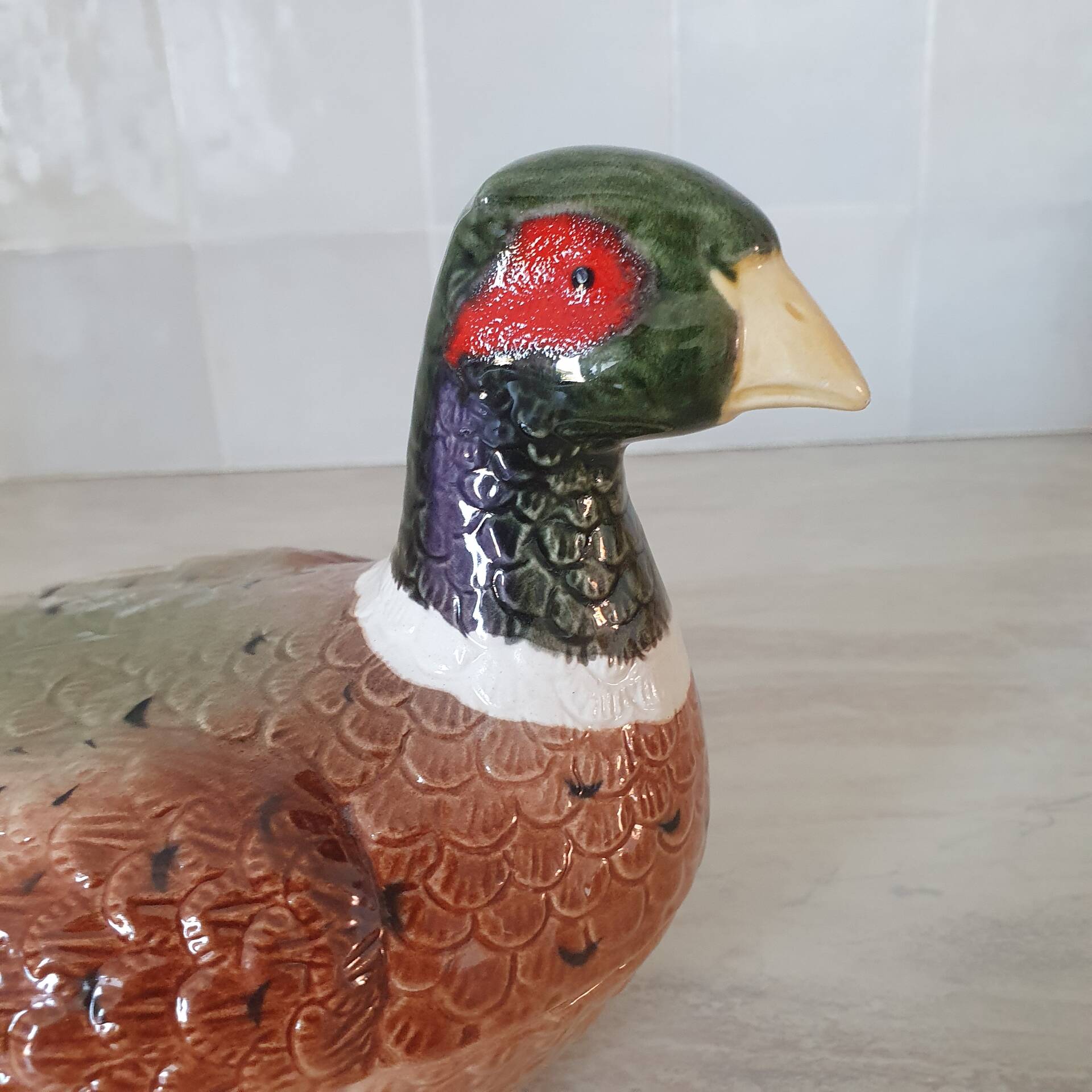 Michel Caugant / Ceramic Pheasant Terrine