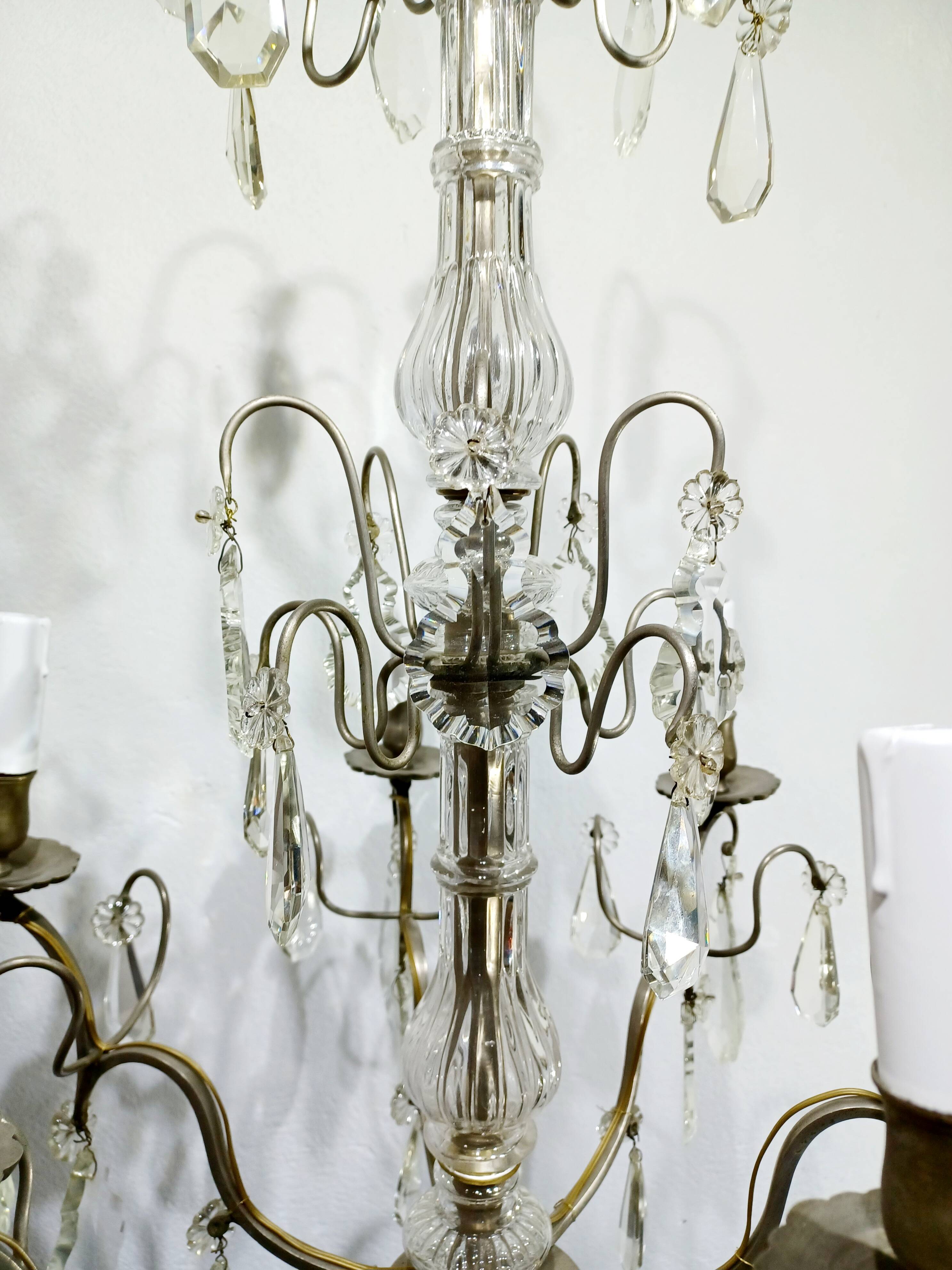 6 Light Crystal Chandelier