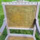 Fauteuil Louis XVI en cannage, milieu du XIXe siècle