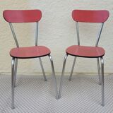 Set of two Formica chairs