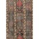 Vintage Turkish hallway rug 52x712 cm