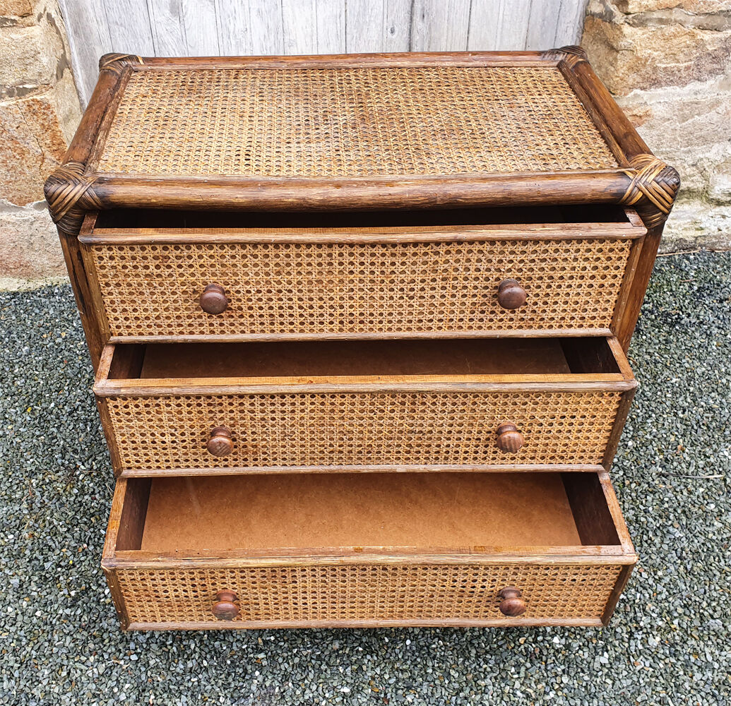 Vintage, bamboo and rattan, 60s and 70s