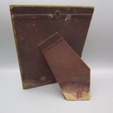 Old frame in worked wood