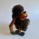 Figurine Gorrilla en TEAK danoise du milieu du siècle
