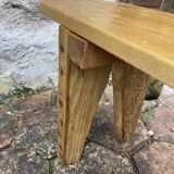 Pair of small vintage benches