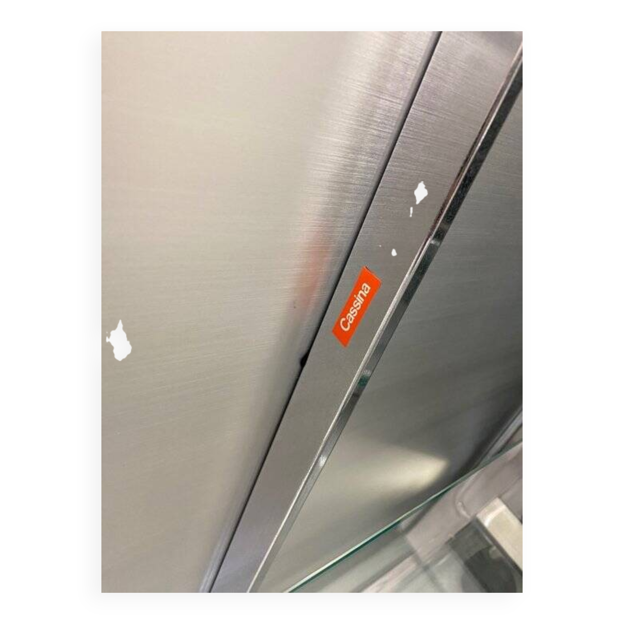 Zap metal table by Piero Lissoni for Cassina