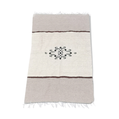 Tapis berbère marocain fait main en laine 70x150