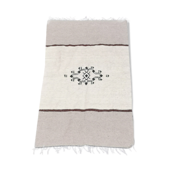 Small Moroccan Berber carpet handmade in 70x150 wool