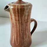 Stoneware coffee service signed Daniel Auger, Puisaye (Burgundy), 1970s