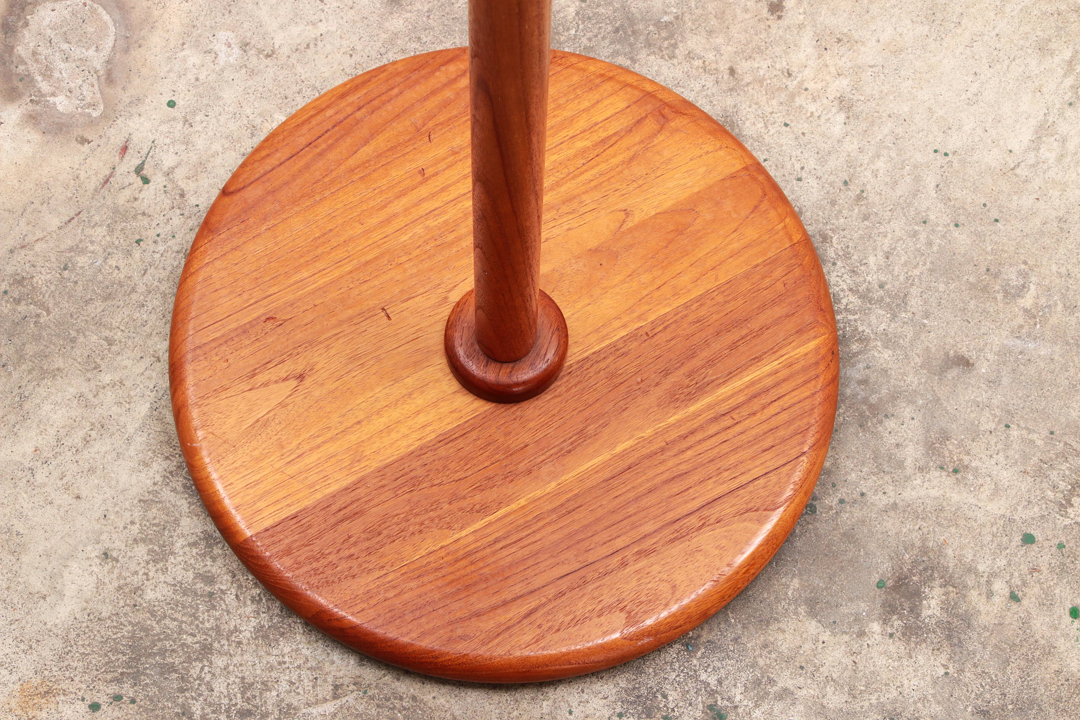 Vintage Aksel kjersgaard Teak Wooden Coat Rack with 5 Hooks - Design Classic
