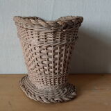 Old rattan basket