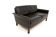 Canapé scandinave en cuir 2 places, Suède, 1950
