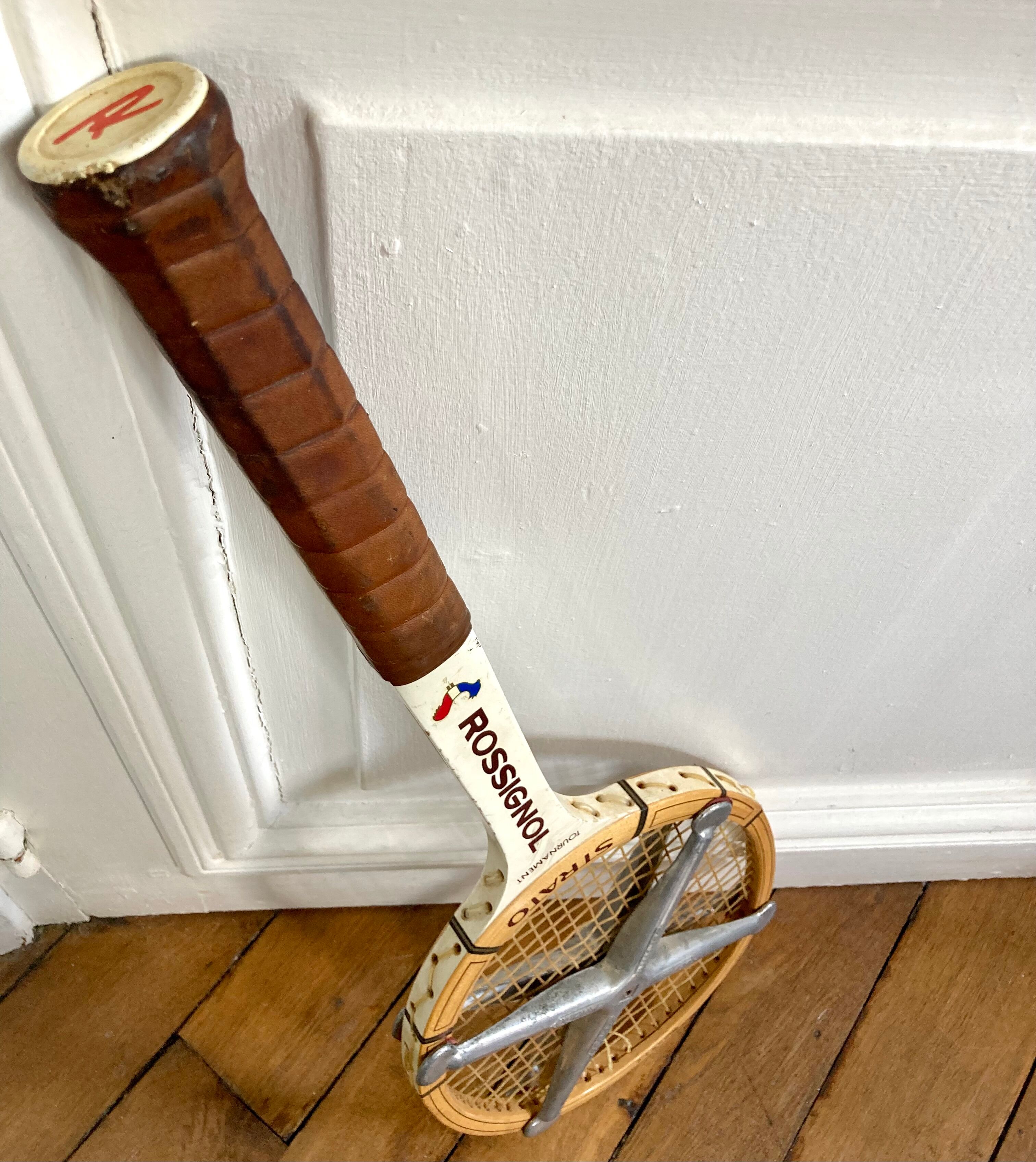 Rossignol wooden tennis racket