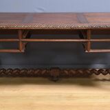 Oak desk, Neo-Gothic style – Late 19th century