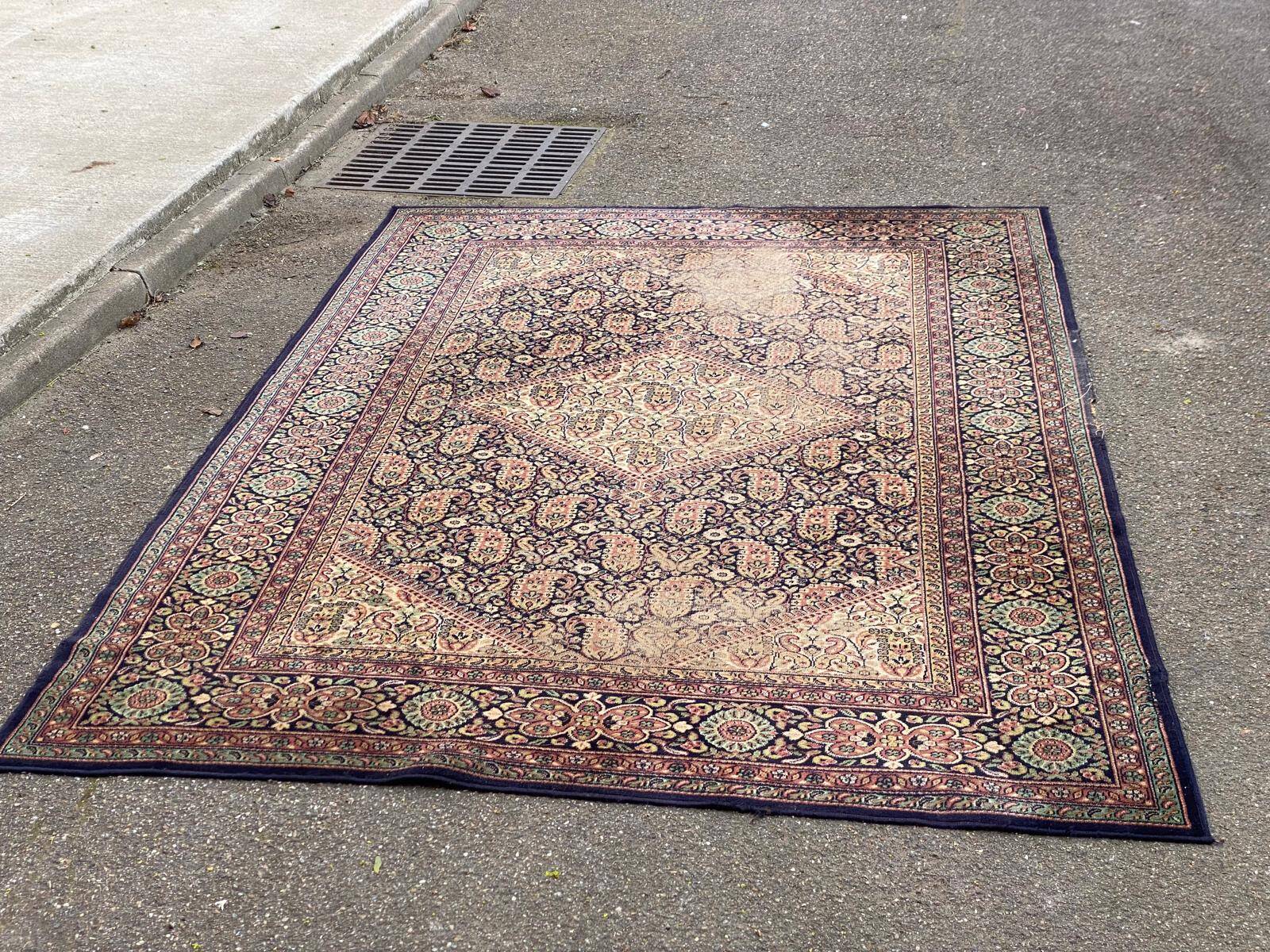 Tapis laine cachemire Inde 200x300cm