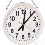 Double vintage station clock