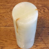 Onyx roll vase h=24cm