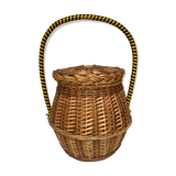 Vintage basket with lid