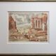 The Acropolis. Lithograph by Jean-Eugène BERSIER (1896-1978).