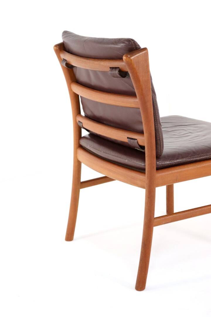 Ensemble de 4 chaises japonaise par Hita Kogei 'Nikko