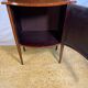 Stunning Antique Edwardian Inlaid Mahogany Bow-Front Silver Display Cabinet