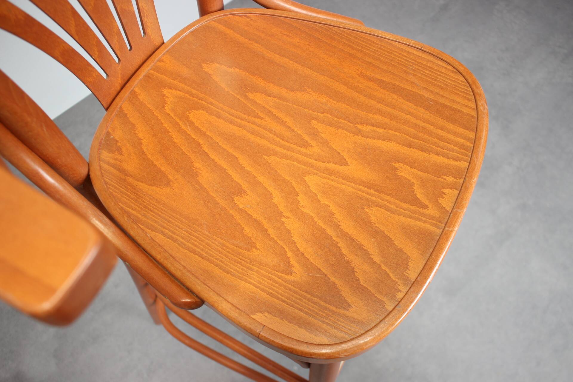 Set of 2 Vintage Bar Stools by TON, 1980