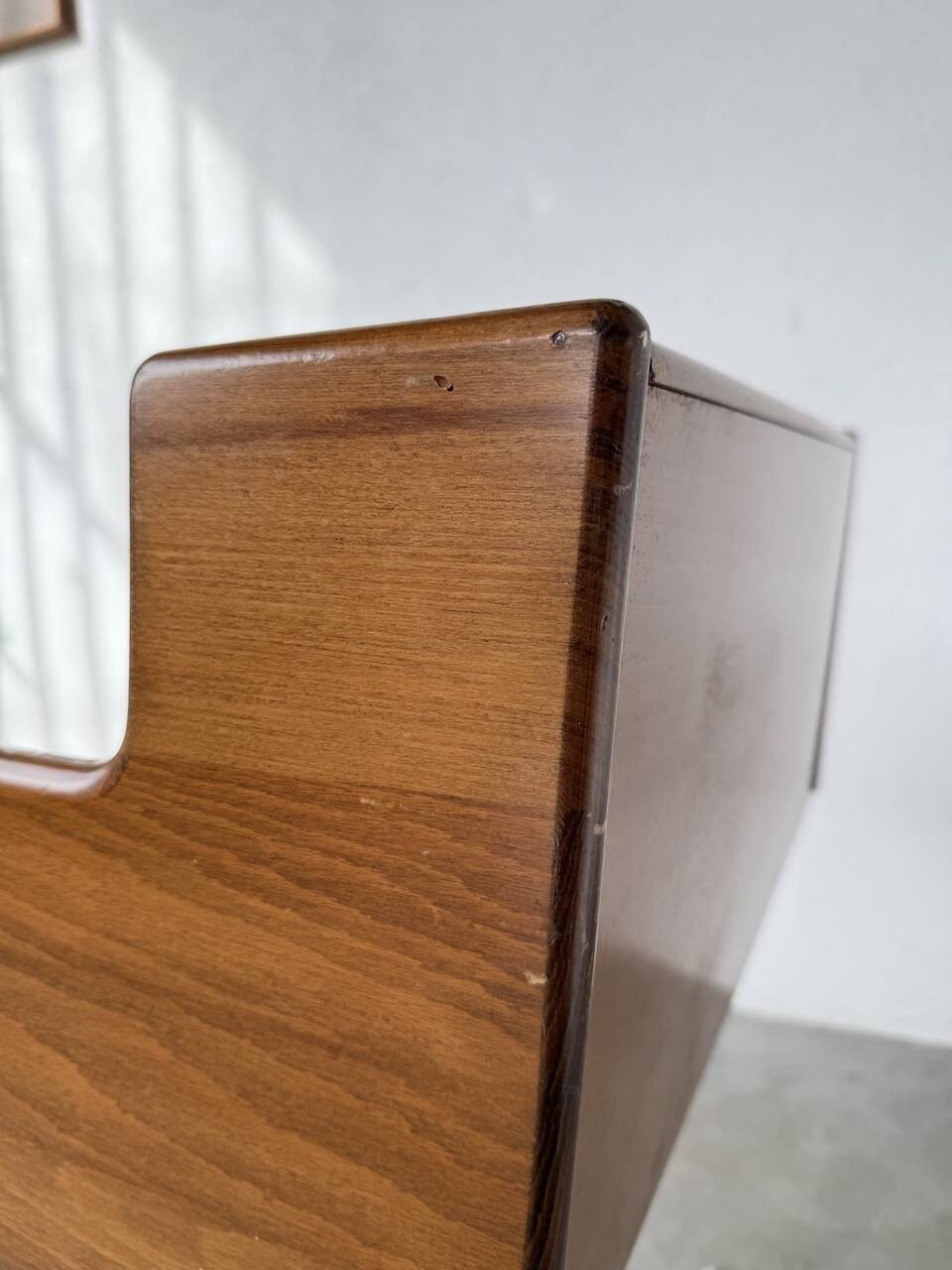 Meuble console ou petit bureau Fimsa Roma Italy teck