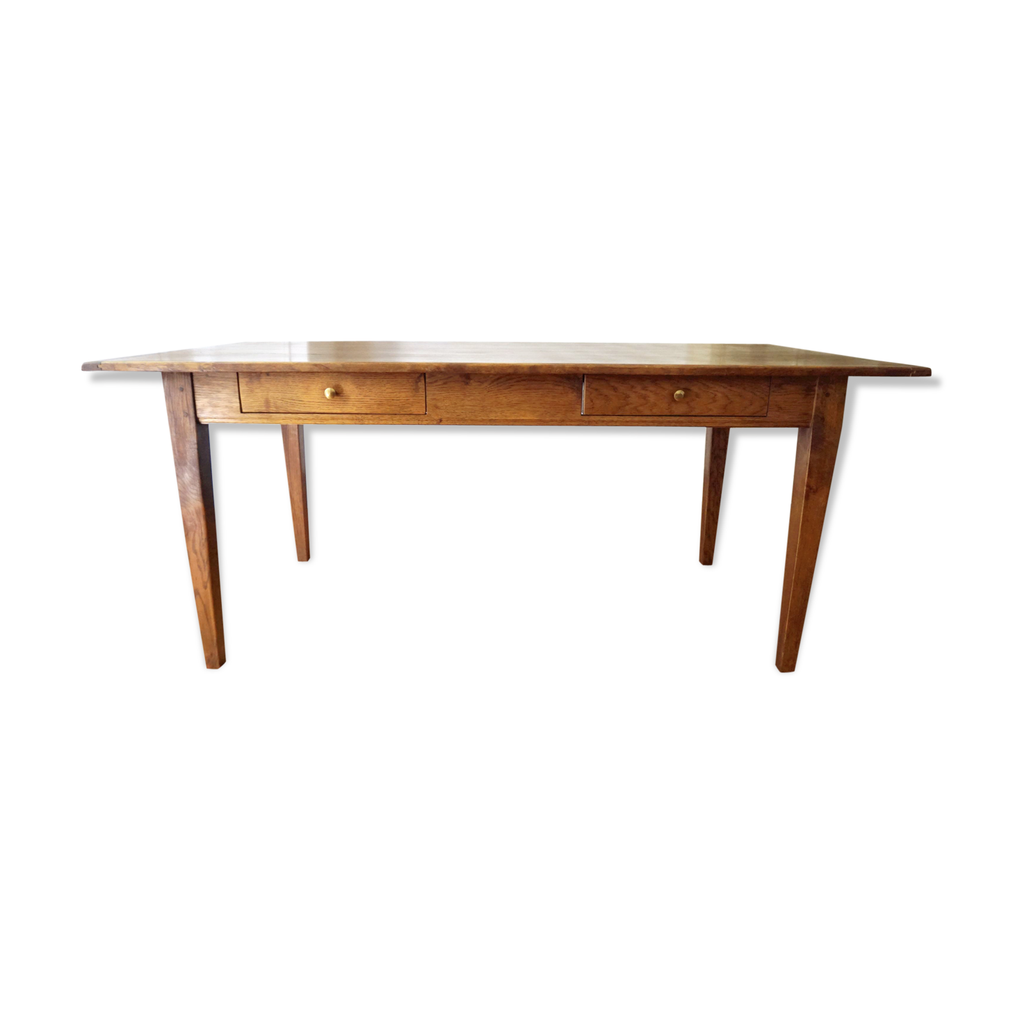 Oak farm table