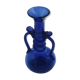 Vase en verre bleu , Art Nouveau