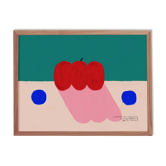 The shadow of the afternoon - wall poster 70x50cm