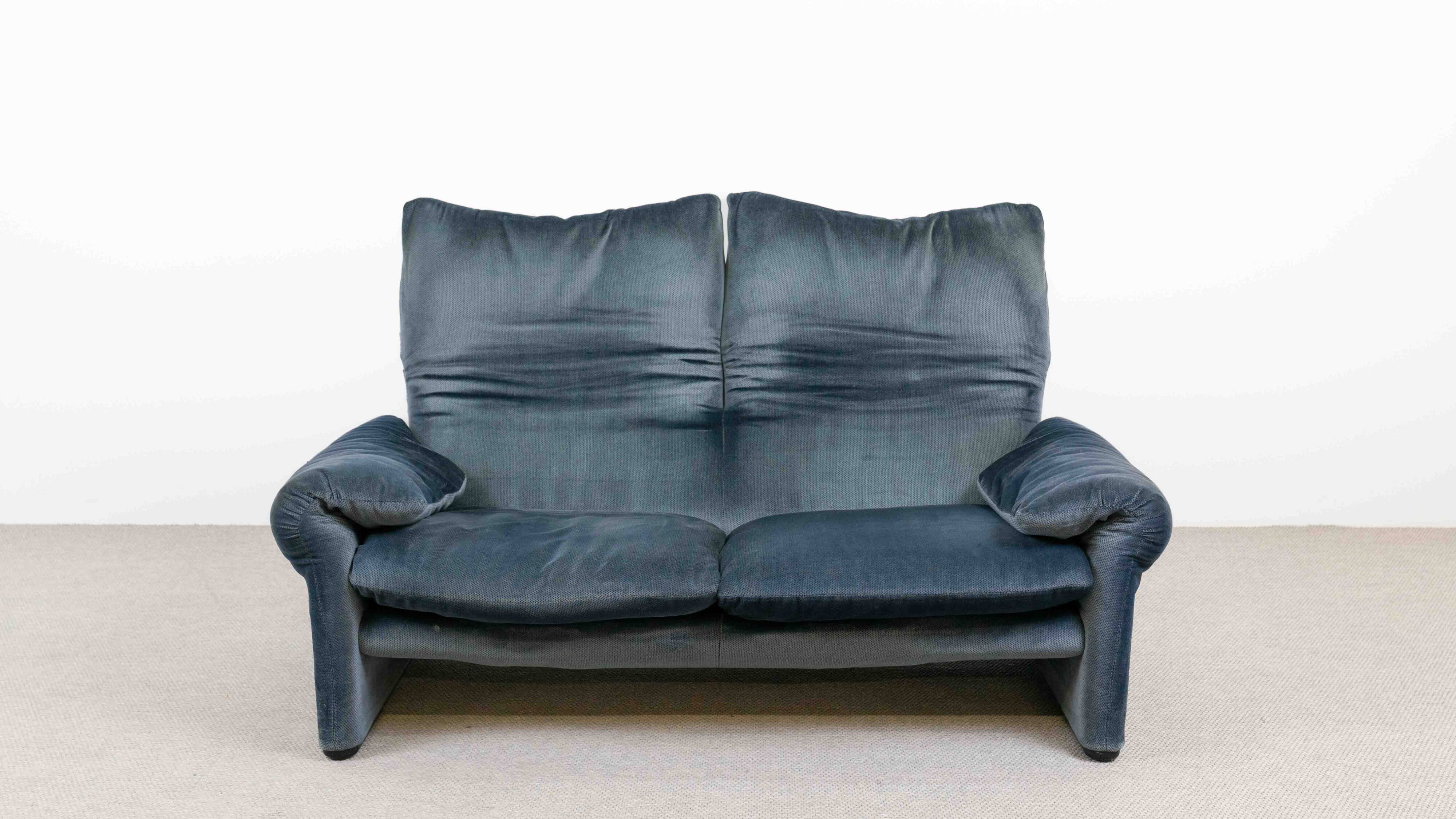 Maralunga Sofa by Vico Magistretti for Cassina, 1980s